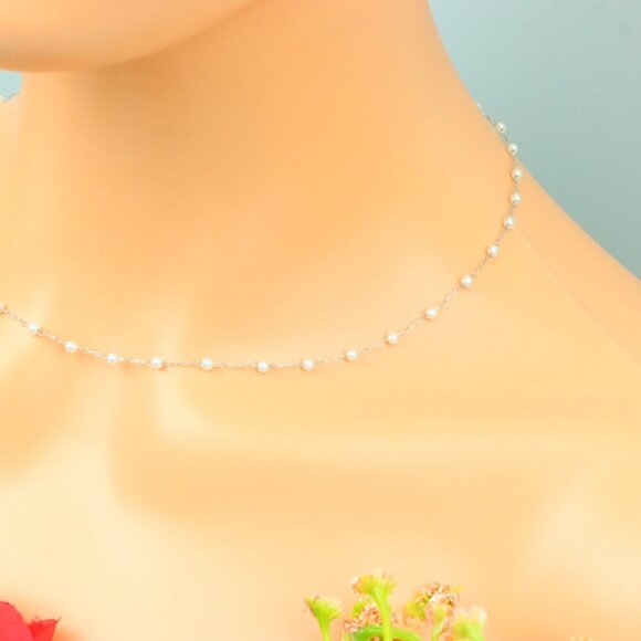 Delicate & Contemporary Necklace Chain, A Lovely Choice for Women, EVCH1168 - Picture 7 of 15